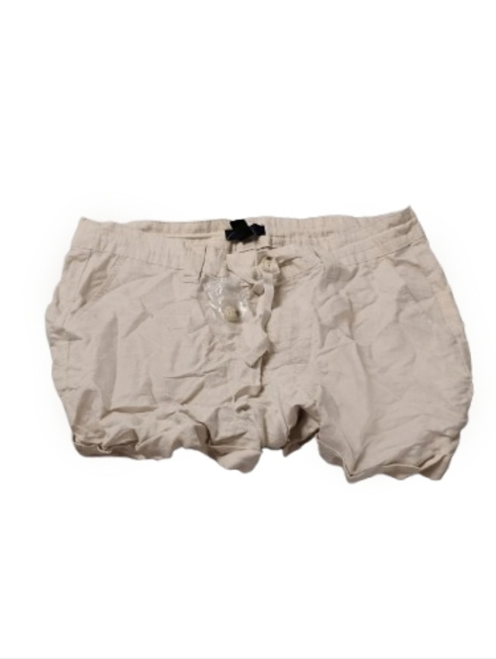 NWOT Gap Women's Linen Blend Tie Front Shorts Sz 2 US